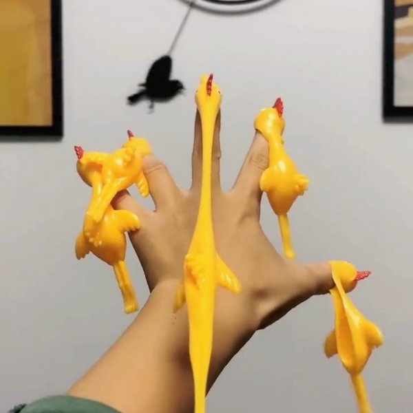 TPR Soft Rubber Launch Slingshot Chick